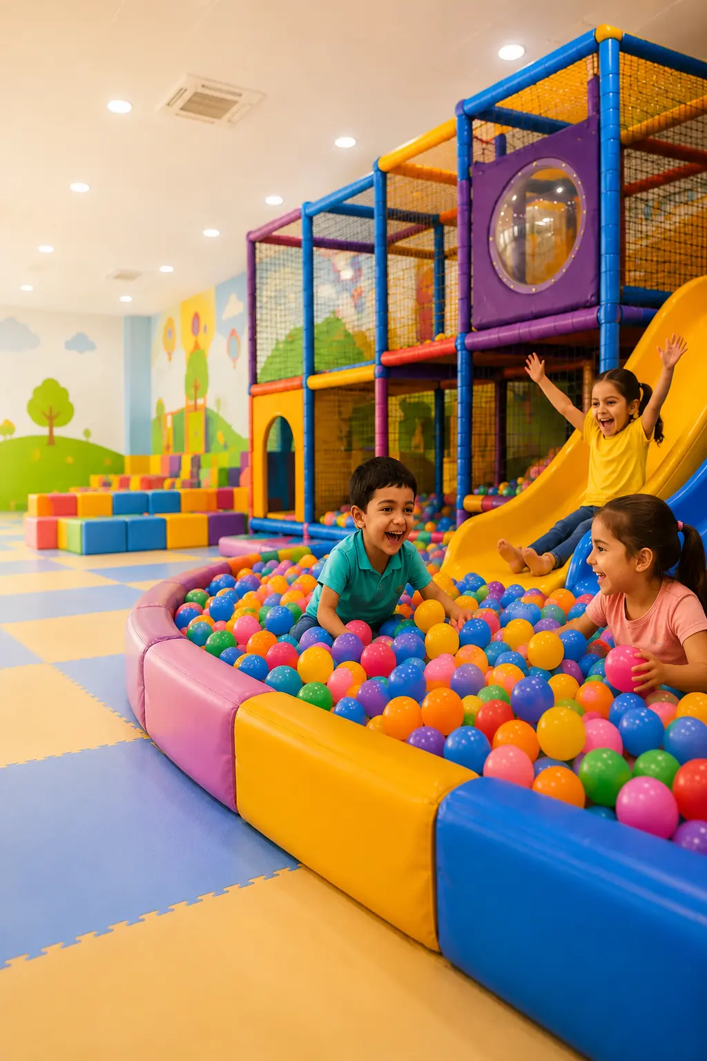 Play center kids slide 1